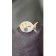 Broche poisson coloré en faïence artisanale sur acier inoxydable made in france vendée